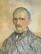 Vincent Van Gogh, Portrait of Trabuc,an Attendant at Saint-Paul Hospital (nn04)